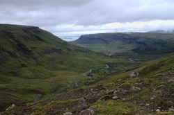 Looking down Bynjudalur
