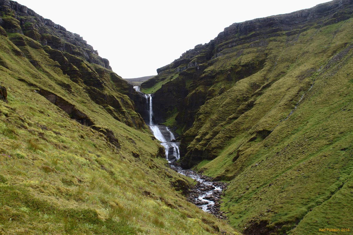 As close as we went to the falls in the head of the valley