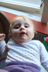 Stella in the kitchen