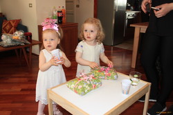 Opening presents together