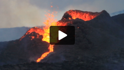 Heat shimmer and helicopter noises
