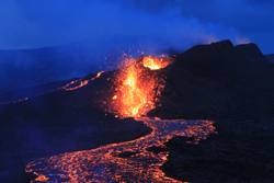 The channel collapsed a bit