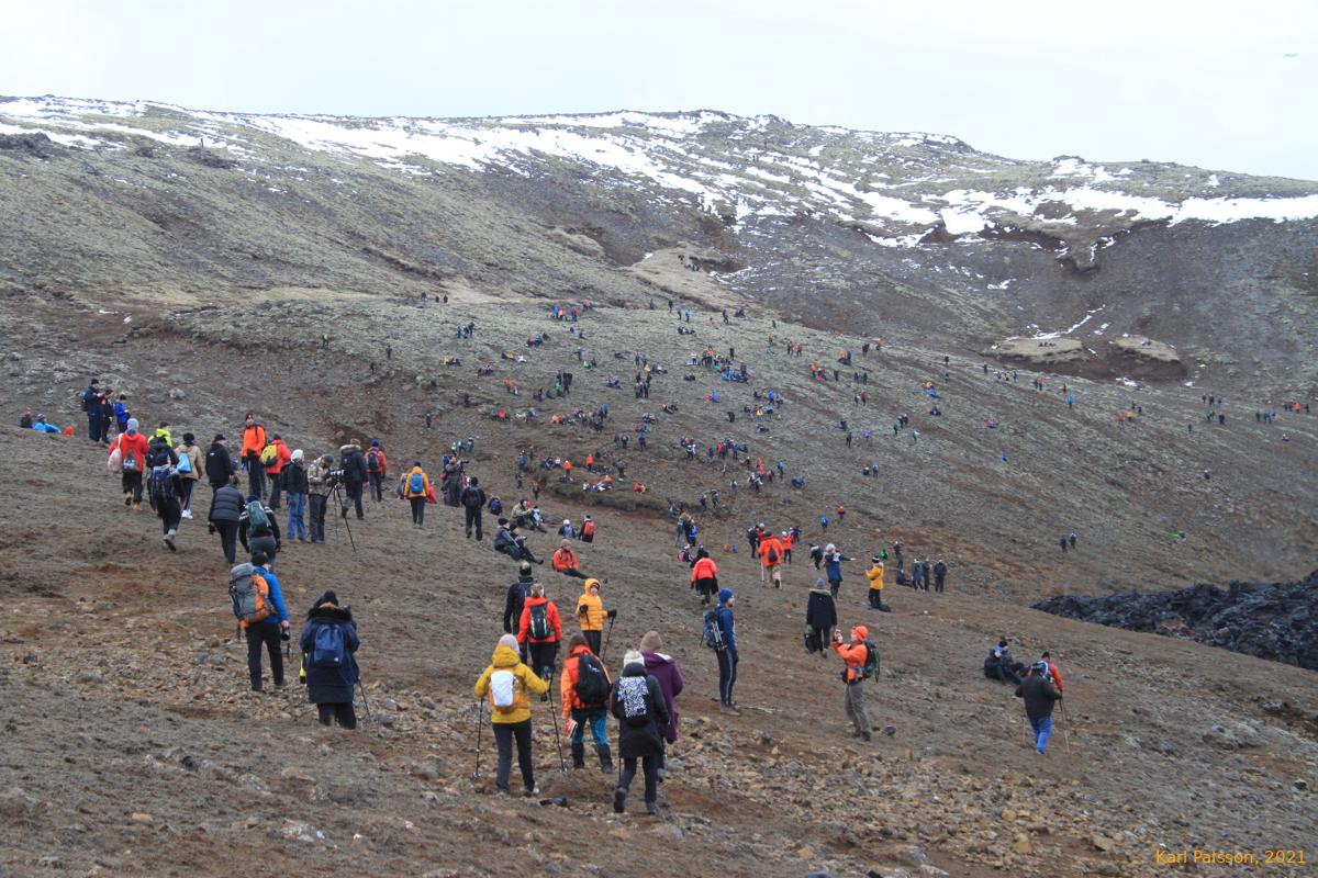 Filling with people too