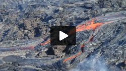 Much fresher, runnier lava