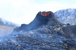Lava fall closed up for a while