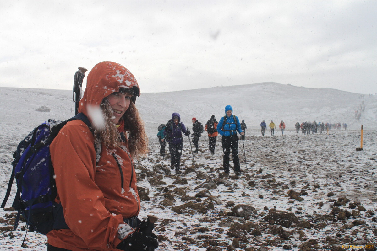 Kata hiking back out