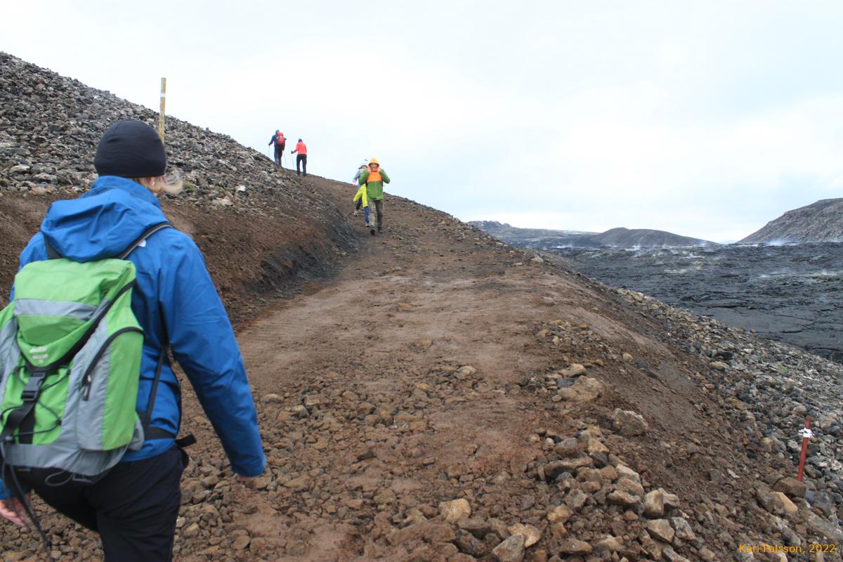 The start of the track extension, very nice