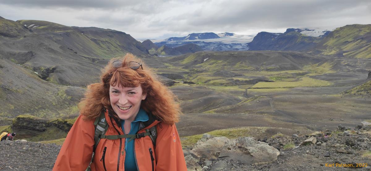 Kata enjoying a nice day out