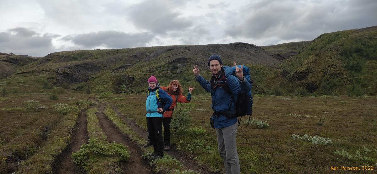 High spirits heading on from Ljósá